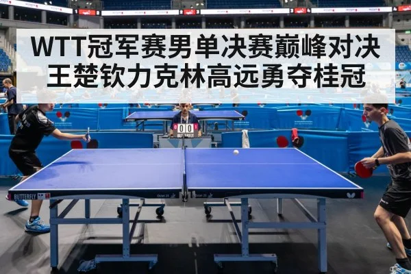 WTT冠军赛男单决赛巅峰对决王楚钦力克林高远勇夺桂冠